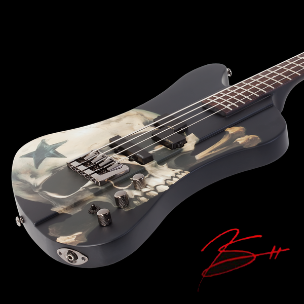 2025 - September 27 - Las Vegas, NV - Residency Show 8 - Inverted Sixx GGG Skull Throwback Bass