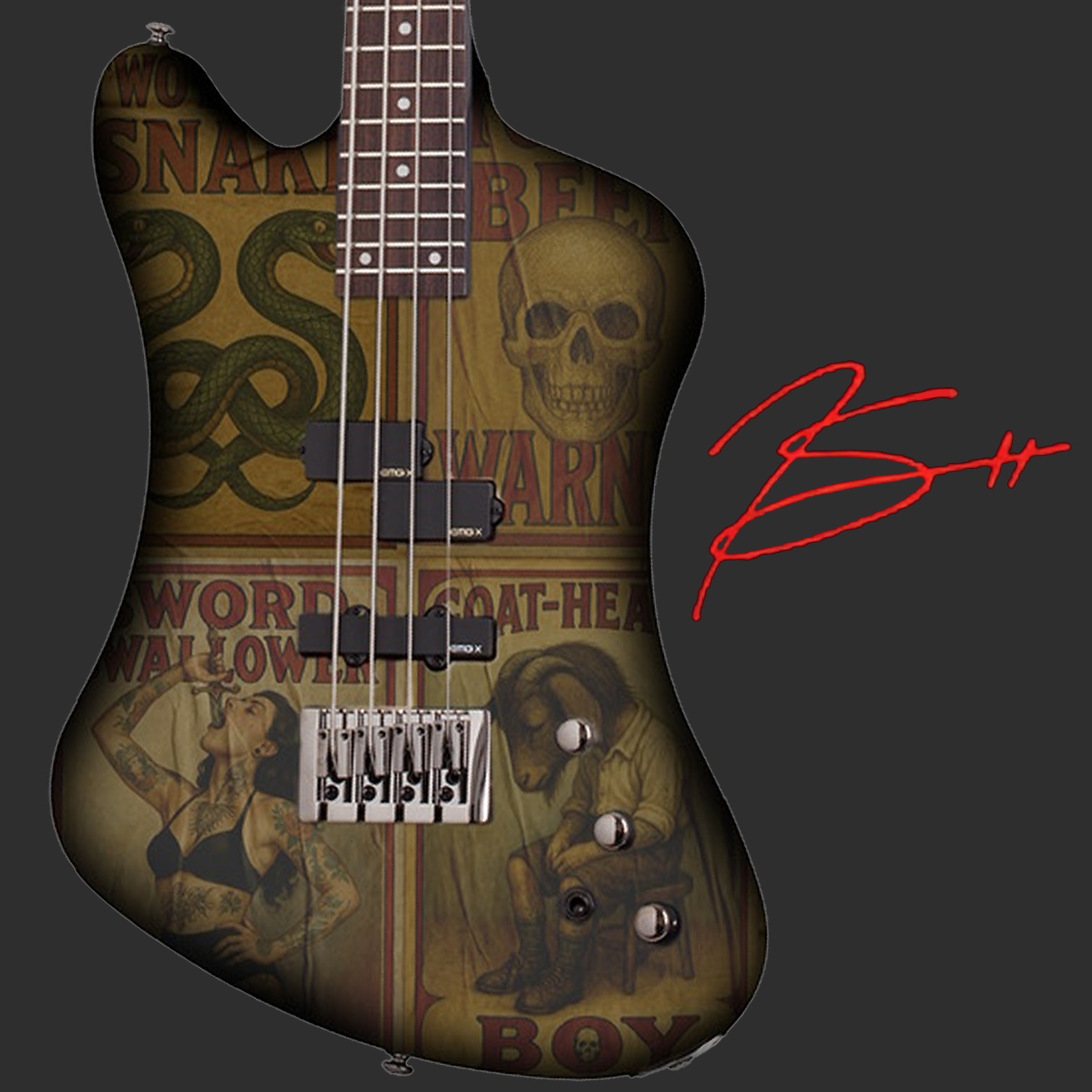 2026 - July 17 - Burgettstown, PA - Inverted Sixx Freak Show Bass