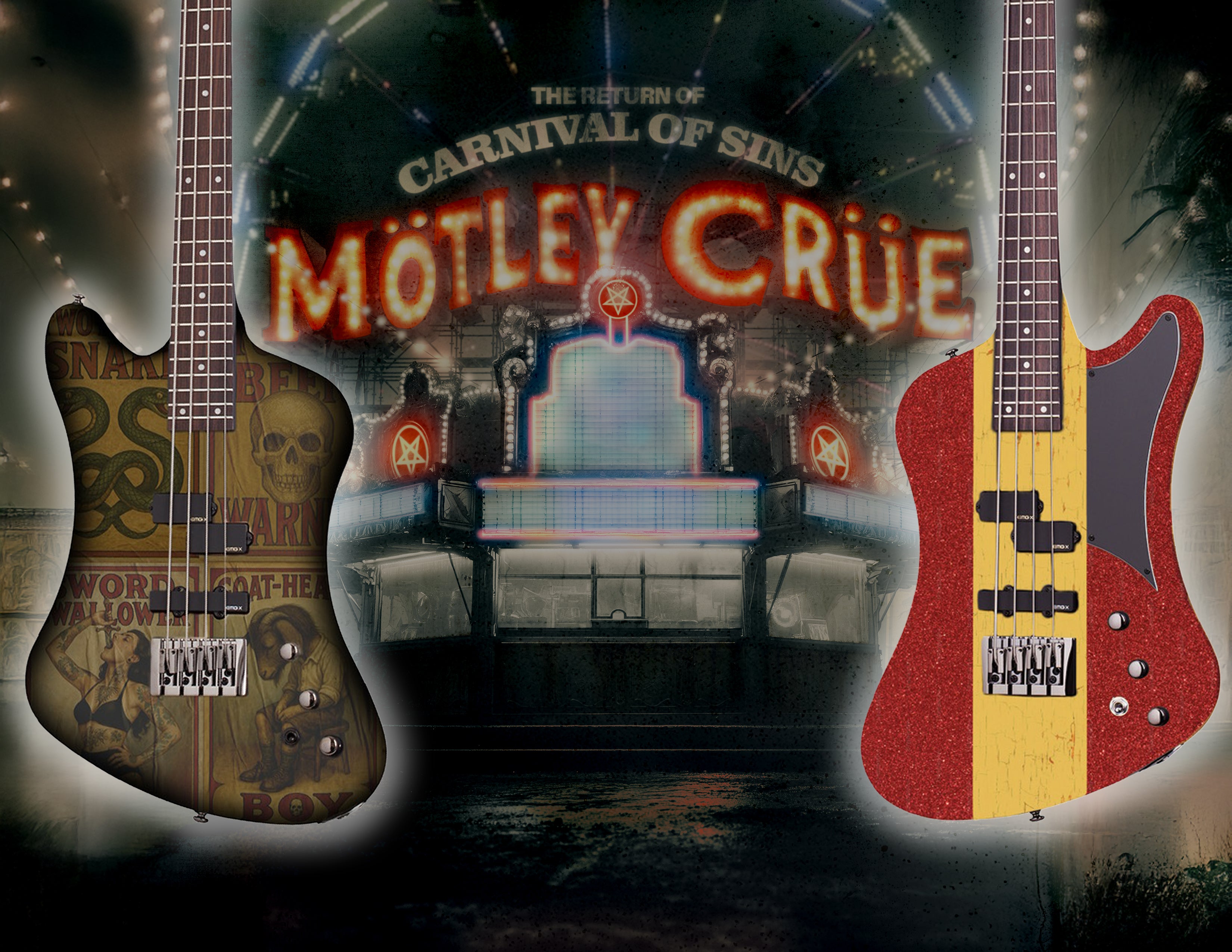 Nikki Sixx Bass | Own A Piece of Rock History!