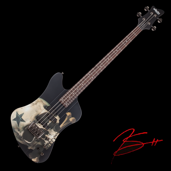 2024 - July 11 - Calgary, Alberta - Calgary Stampede - Inverted Sixx GGG Skull Throwback Bass